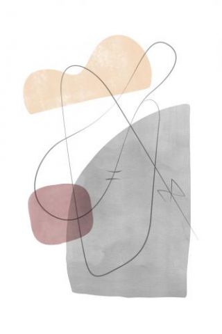 Abstraction with gray lines 10