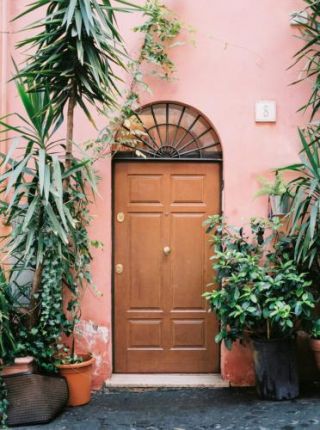 Door of Trastevere Rome