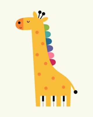 Giraffe Piano
