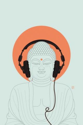Listen To Om! (Buddha)