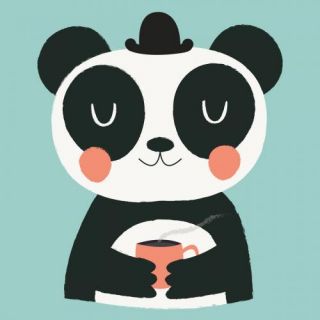 Panda Loves Coffee