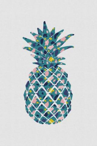 Teal Pineapple