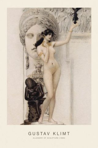 Allegory Of Sculpture (SE) - Gustav Klimt
