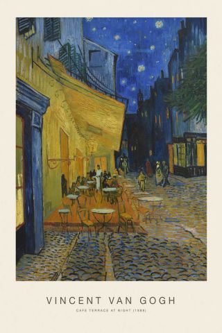 Café Terrace At Night (SE) - Vincent Van Gogh