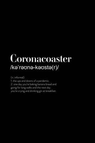 Coronacoaster  Black