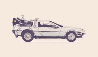 Famous Car #2 - Back To The Future's Delorean