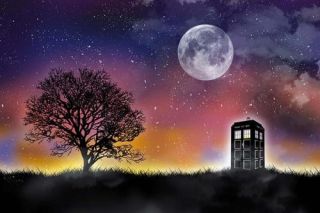 Doctor Who Landscape Art