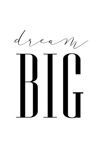 Dream Big Dream Big
