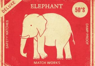 Elephant Safety Matches 