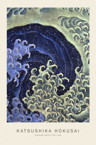 Feminine Wave (SE) - Hokusai