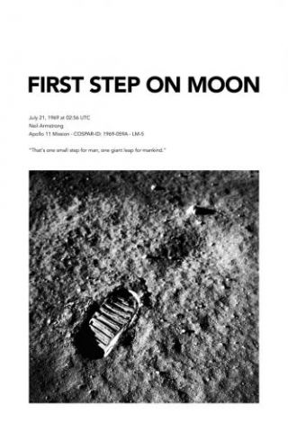 First Step On Moon