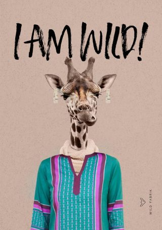 Girafe Poster