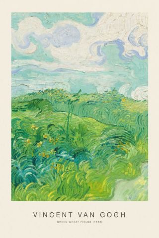Green Wheat Fields (SE) - Vincent Van Gogh