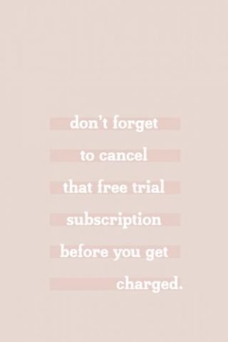 Motivational Quotes - Cancel Free Trial