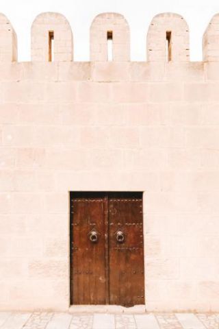 Old Door In Tunisia