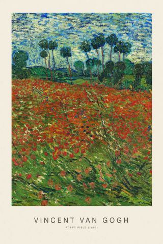 Poppy Field (SE) - Vincent Van Gogh