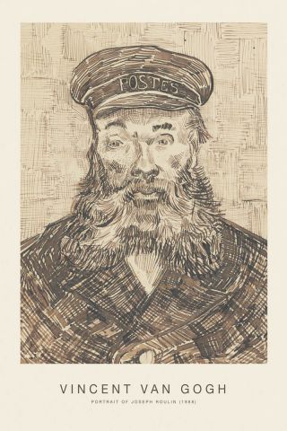 Portrait Of Joseph Roulin (SE) - Vincent Van Gogh