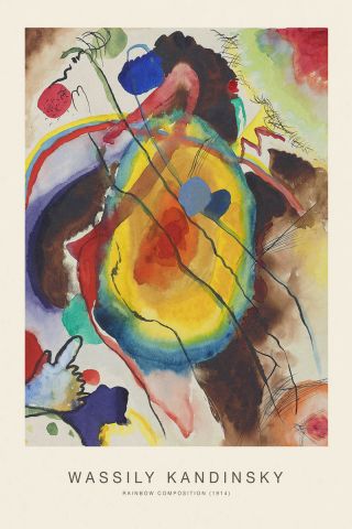 Rainbow Composition (SE) - Wassily Kandinsky