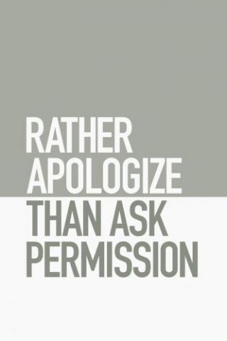 Rather Apologize