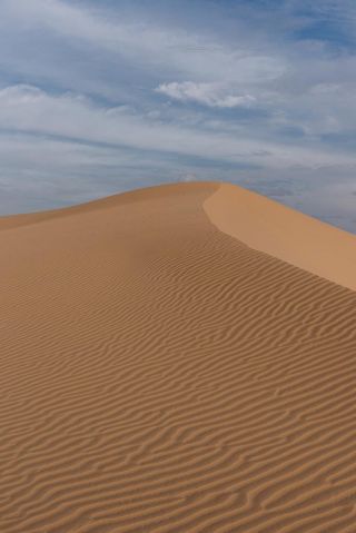 Sand dune in mauritania