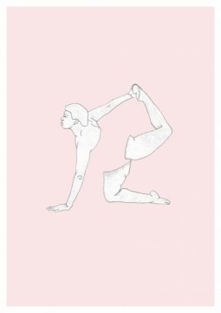 Yoga Practice - Pink