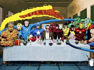 Stan Lee's Last Supper