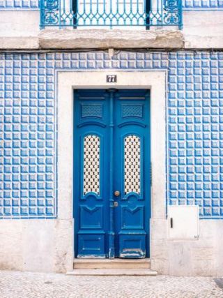 The Blue Door Of Lisbon