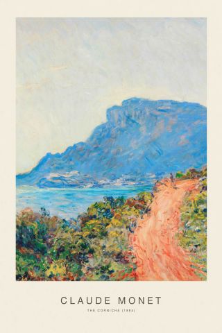 The Corniche (SE) - Claude Monet
