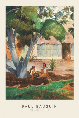 The Large Tree (SE) - Paul Gauguin