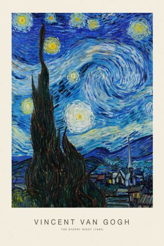 The Starry Night (SE) - Vincent Van Gogh