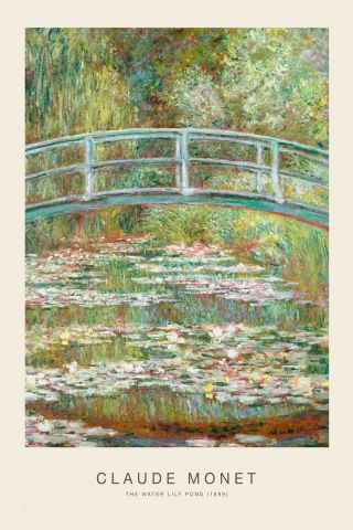 The Water Lily Pond (SE) - Claude Monet