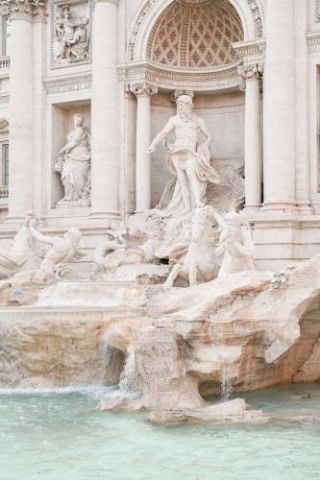 Trevi Fountain In Rome Ii