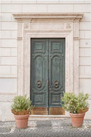Vintage Door In Rome