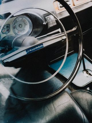 Vintage Oldtimer — Triumph Car Interior