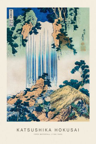 Yoro Waterfall (SE) - Hokusai