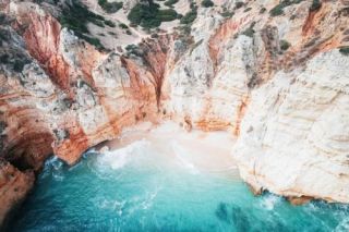 Algarve Deserted Beach Portugal