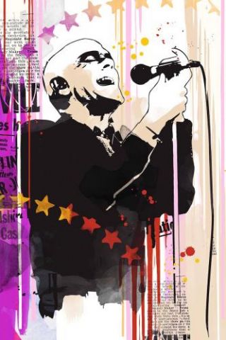 Michael Stipe Art